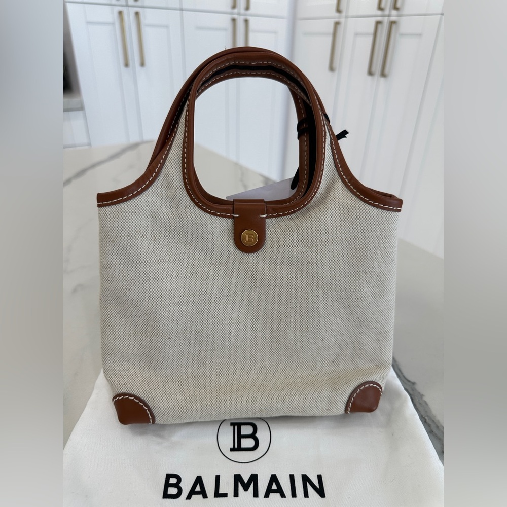 Balmain B-Army Grocery Shopper Bag - Picture 3 of 10
